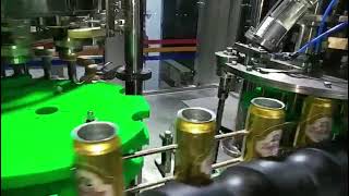 Carbonated Soda Drink Canning Machine Automatic Soft Drink Bottling Line Factory Price Wholesale