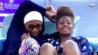 BBNAIJA 2021/ NINI AND SAGA KISS PUBLICLY.