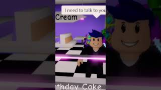 Funny ice cream shop moment #Roblox funny moment