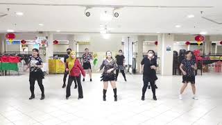 Ôi Tình Yêu Remix Line Dance - Demo By D'Sisters & Friends LDG @pennytanml #linedance