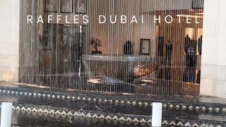 Raffles Dubai Hotel | Egyptian architecture | Pyramid |Dubai | UAE #shorts  #youtubeshorts