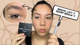 JE TESTE DU MAKEUP PRIMARK POUR FAIRE MES SOURCILS : effet soap brow / brow lift