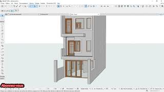 TUTORIELS ARCHICAD PART  11 (R+2)