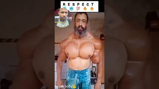 Respect bodybuilder 💯💯🔥😱 #short #shorts