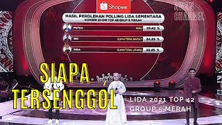 YANG TERSENGGOL LIDA 2021 TOP 42 GRUP 5 MERAH