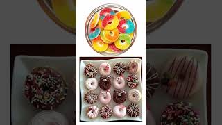 gummy food Vs real food|| comment your favourite