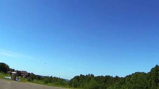 E-Flite Carbon-Z Cub Flight - Gliding with Flaps and Inverted Flying