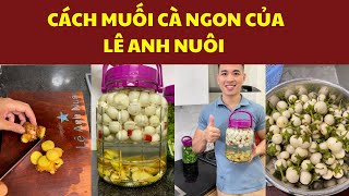 Cách muối cà pháo giòn ngon - Lê Anh Nuôi