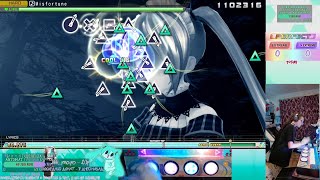 | ARCADE CONTROLLER | Misfortune  | HARD?? 10★| GREAT 80.88% | ProjectDIVAMM+(mods )|