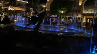 Beautiful Idaho musical fountain