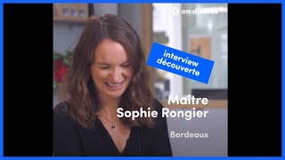 INTERVIEW DÉCOUVERTE : Maître Sophie Rongier, avocate partenaire on divorce®