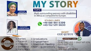 Myth surrounding persons with disabilities in Africa as compared to Europe