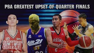 PBA Greatest Upset of Quarterfinals | Pinaka Matinding Underdog Sinilat ang Top Teams