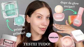 NOVOS PRIMERS DA SHEGLAM | PRIMER MELANCIA 🍉e PRIMER GELADO 🧊 *PRIMER SHEGLAM*