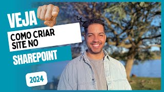 Como criar uma site no SharePoint Online