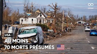 En direct de Mayfield après que des tornades dévastatrices ont frappé plusieurs États des USA