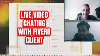 কিভাবে ক্লায়েন্টের সাথে কথা বলতে হয় | Live video call with fiverr Client| Design Scenes