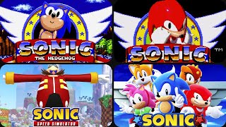 I Spent 30 Years Watching Sonic's Start Screens EVOLVE!