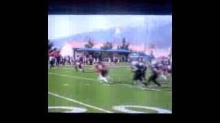 Erick Harrison QB fade to #33 Lujan