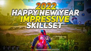 Happy New Year 2022😇 Impressive Skillset Poco X3 Pro|BGMI MONTAGE|4 Fingers + Gyro|#mrassault #bgmi