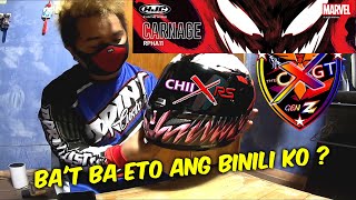 HJC RPHA 11 CARNAGE MC1 HELMET | UNBOXING AND REVIEW | INSTALLING THE GRX UNIVERSAL CHINMOUNT