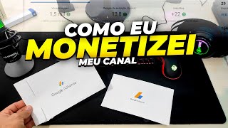 Como eu MONETIZEI meu CANAL