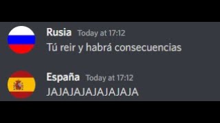 Si los países tuvieran Discord...