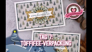 8 Tage Weihnachten -Tag7- Toffifee-Verpackung