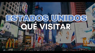 MEJORES Lugares para Visitar en ESTADOS UNIDOS  🇺🇸 Qué ver en Estados Unidos en 2024