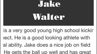 IKICK LEADING TRAINEE OFFER NOW JAKE CONSISTENT WALTERS! THE REAL Walter EP Two