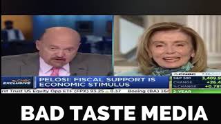 CNBC: Jim Cramer Calls Nancy Pelosi "Crazy Nancy"