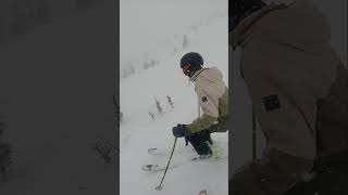 Skiing Spring Powder #skiing #snow