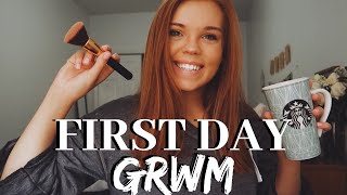 first day of class grwm (everyday college makeup routine)