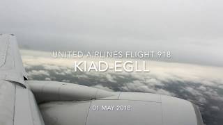 United Airlines Boeing 777-200 Landing at London-Heathrow Airport (LHR|EGLL)