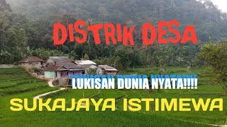 Keindahan alam dan suasana pedesaan di Sukajaya Bogor Barat - Rural Indonesia