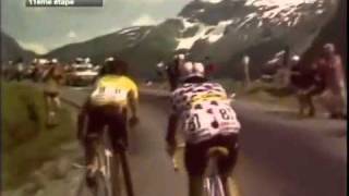 TDF 1985; Stage 11 Pontarlier - Morzine Avoriaz 195 Km 9-juil; Luis "Lucho" Herrera