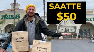 12 SAATTE $600 | CALIFORNIA MANZARALI Amazon Flex Challenge |  Amerika'da Yaşam Vlog