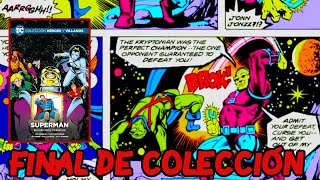 SUPERMAN: ENCUENTROS CÓSMICOS | FINAL DEL COLECCIONABLE HÉROES Y VILLANOS