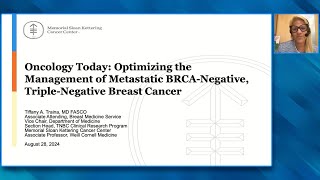 Optimizing the Management of Metastatic BRCA-Negative, Triple-Negative Breast Cancer (Video Lecture)