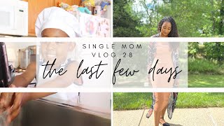 the last few days. cooking with the boys, good news, church // Single Mom Vlog 28