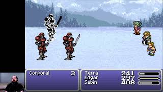 Let's Play Final Fantasy 6 - the defense of Narshe and the truth of Espers (voice acting)