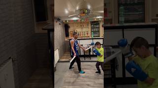 Boxing Defence Training with my son 🥊