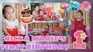 My Niece 1st b-day/quarantine B-day | KhateGuzon Vlog