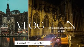 Atravessando o Canal da mancha / tour do quarto e uma igreja assobradada 😳