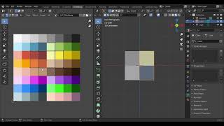 How to add multiple color in one object in blender...