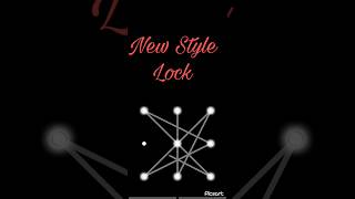 New Style Lock|| #shorts #pattern #screenlock