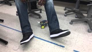 Mighty Bee Robot Sensor Test