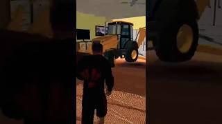 JCB into house Indian bike driving 3D #shorts