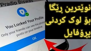 نوێترین ڕێگا بۆ لوک کردنی پڕۆفایلی فەسبووک