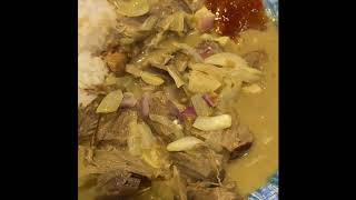 Goose or Turkey curry ‘Padre’